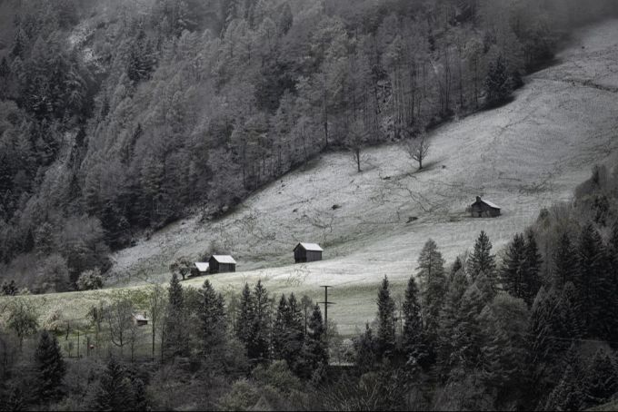 Der Schnee kommt in immer tiefere Lagen: Heute Abend werden Flocken bis auf 600 Meter erwartet. wetter