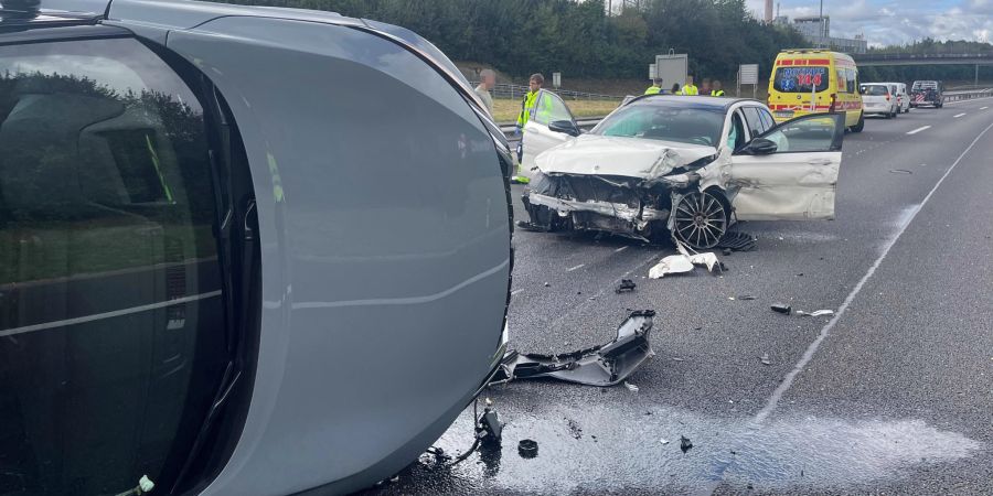 Oftringen A1 Unfall