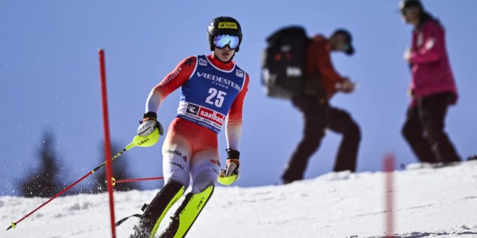 Lenz Hächler im Einsatz in Saalbach. (Archivbild) Lenz Hächler