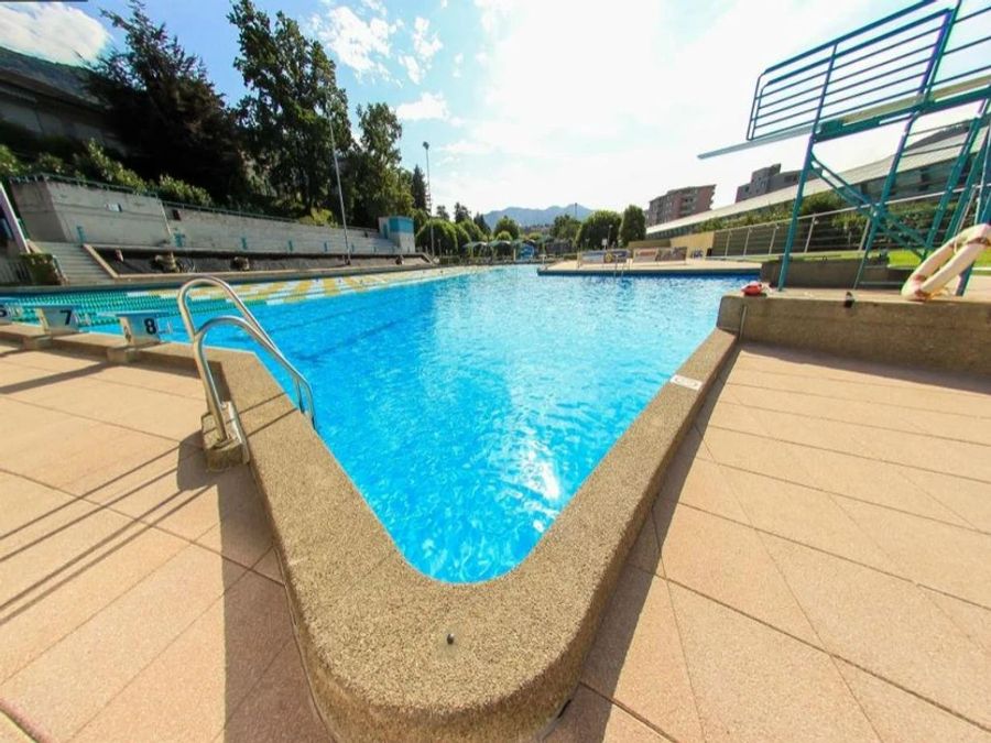 Die Badi in Chiasso.