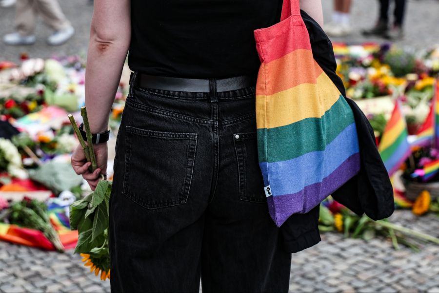 Regenbogen-Tasche