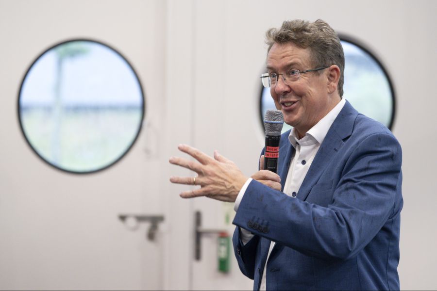 Die Präsentation hielt Albert Rösti im Verkehrshaus Luzern.