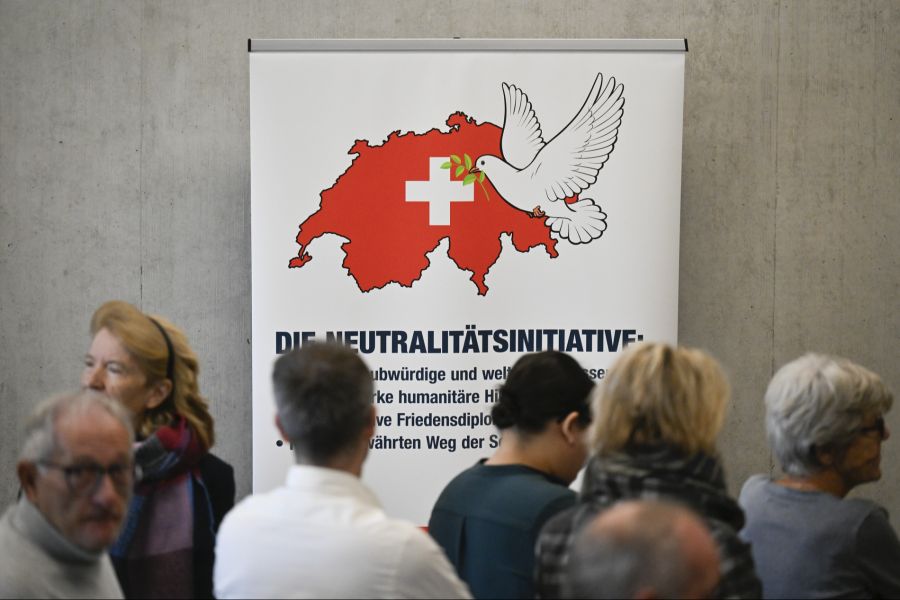 Sujet der Kampagne ist eine Friedenstaube.