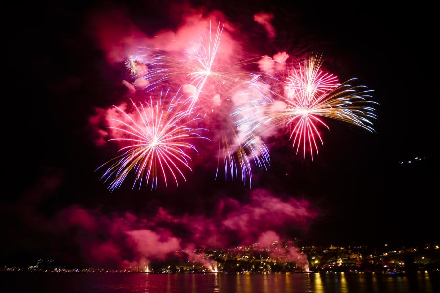 Feuerwerk Bundesfeier Biel
