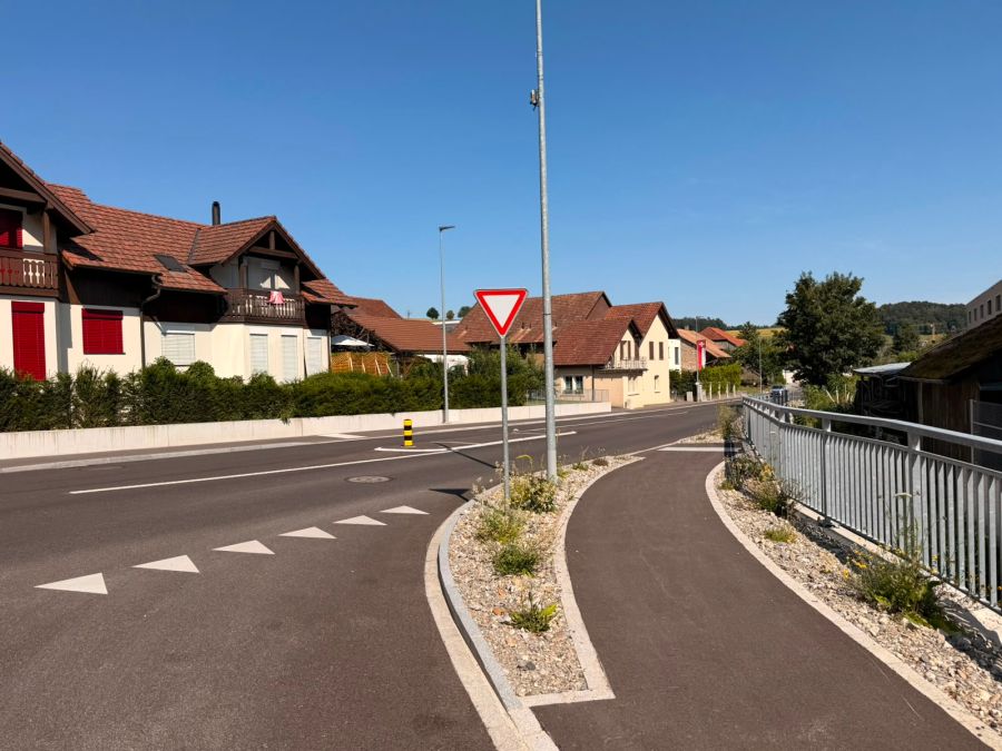 Besagte Stelle an der Kantonsstrasse ist ein Schulweg für Kinder.
