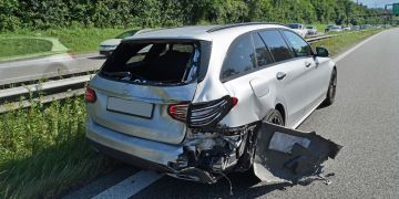 Auffahrkollision A14