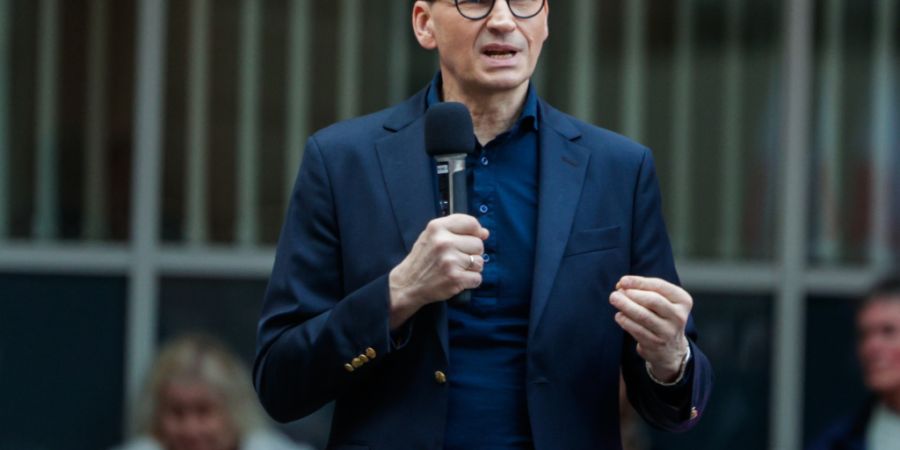 ARCHIV - Polens Ex-Regierungschef Mateusz Morawiecki. Foto: Krzysztof Zatycki/ZUMA Press Wire/dpa/Archivbild