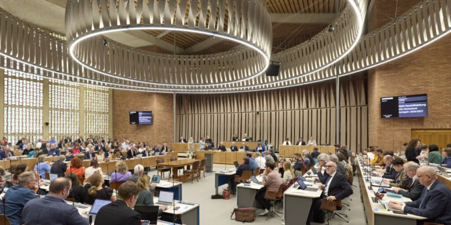 Der Kantonsrat debattierte am Montag über die Digitalisierung bei Gerichtsverfahren. (Archivbild)
