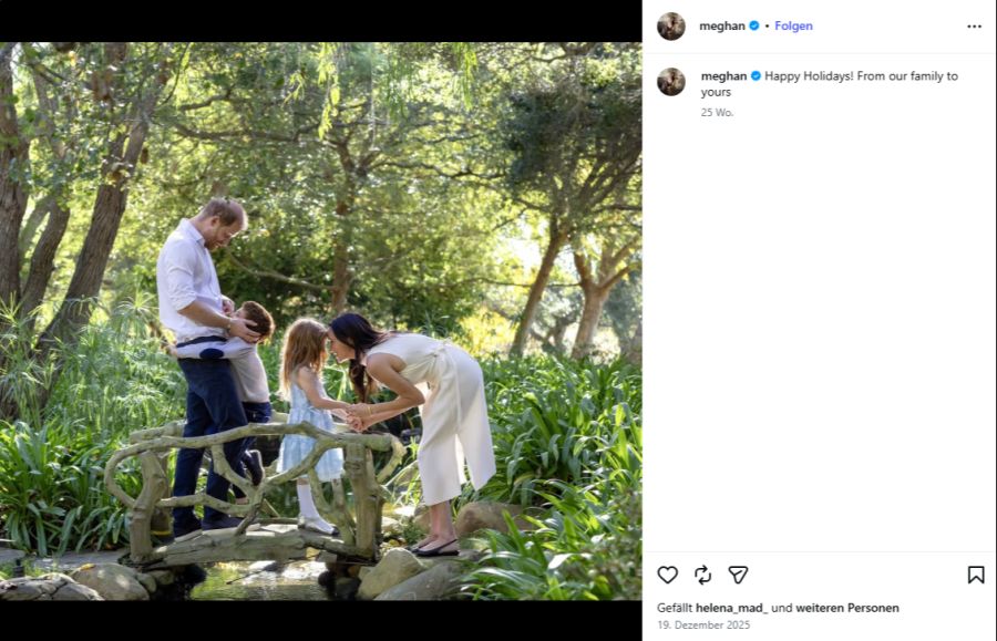 Prinz Harry reist mit Meghan Markle, Archie und Lilibet nach England.