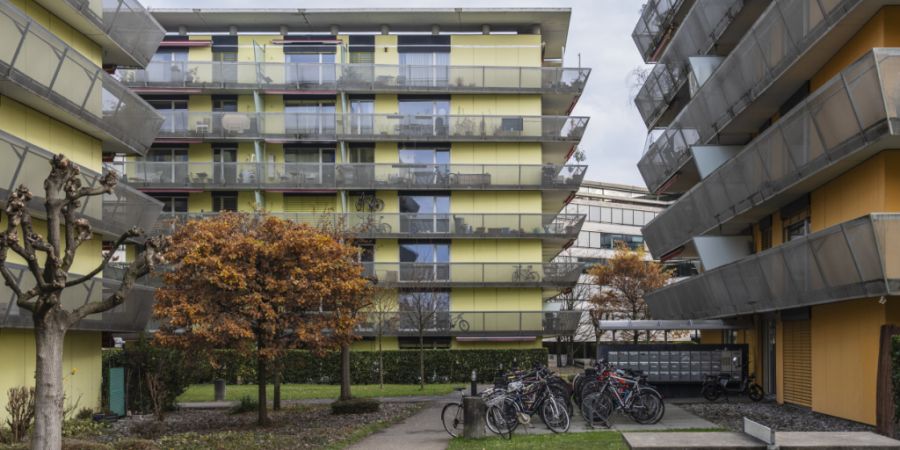 In den Sugus-Häusern sollen mehr Räume durch Trennwände generiert worden sein. (Archivbild)