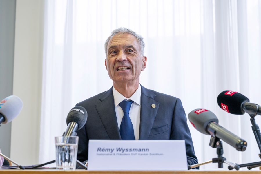 «An seinen geringen Chancen ändert er wenig», sagt Politanalyst Mark Balsiger über SVP-Nationalrat Rémy Wyssmanns Auftritt.