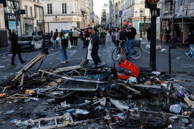Paris krawalle