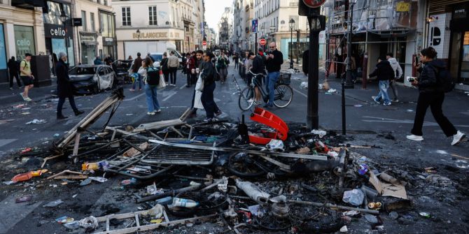 Paris krawalle