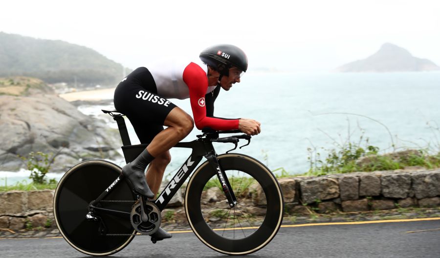 Fabian Cancellara gehört zu den erfolgreichsten Schweizer Radfahrern aller Zeiten. Hier auf dem Weg zu Olympia-Gold im Einzelzeitfahren in Rio 2016.