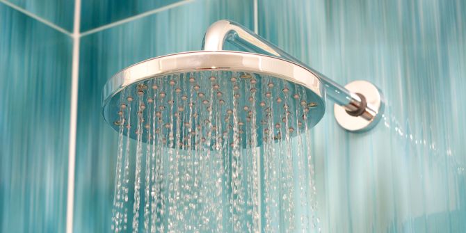 Duschkopf Wasser Dusche heiss