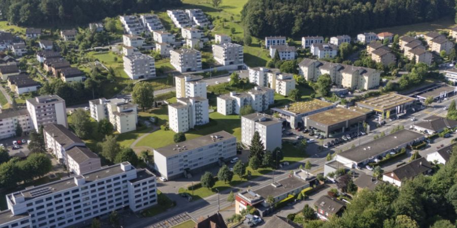 Die Gemeinde Ebikon ist den vergangenen Jahren stark gewachsen. (Archivaufnahme)