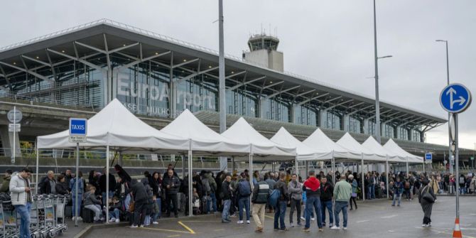 Euroairport Bombendrohungen Evakuierungen