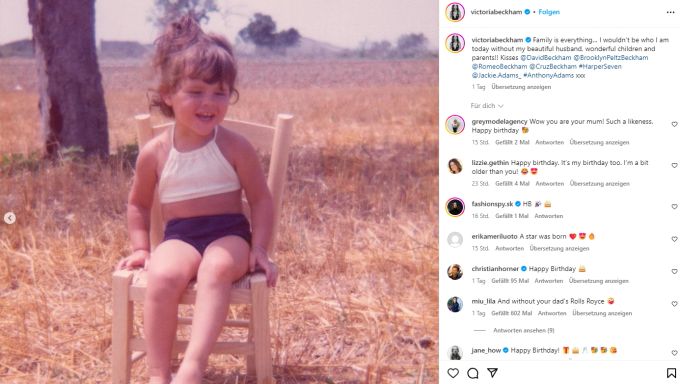 Victoria Beckham feiert Geburtstag. Victoria Beckham
