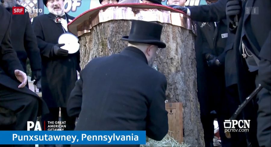 Der «Groundhog Day», an dem Murmeltier «Punxsutawney Phil» aus dem Winterschlaf geweckt wird, zelebriert man in den USA am 2. Februar.