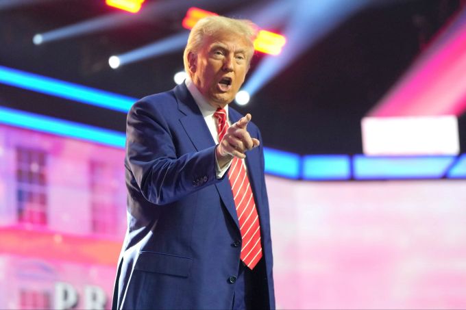 Donald Trum findet die Witz rund um «Präsident Musk» gar nicht lustig. (Archivbild) Donald Trump