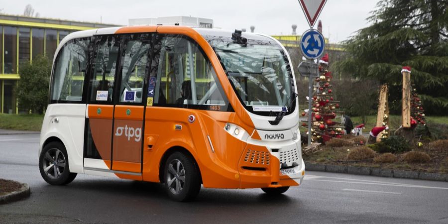 Autonomes Fahrzeug Genf Zürich