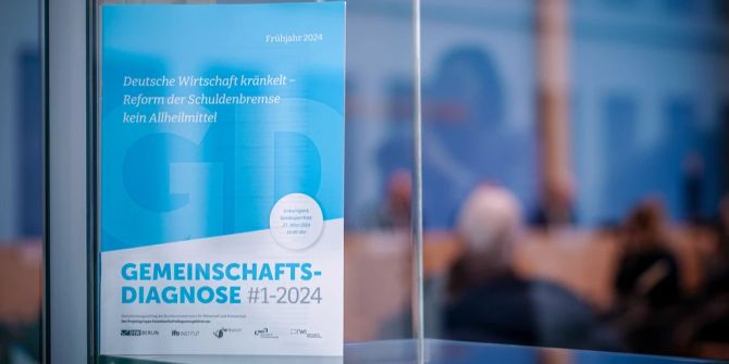 Wirtschaft Gemeinschaftsdiagnose Deutschland Konjunktur