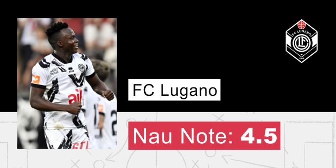 Die Nau.ch-Note für den FC Lugano. FC Lugano