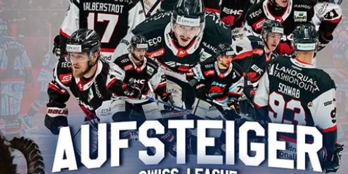 Aufstieg als Meister - EHC Chur feiert Rückkehr in Profi-Eishockey