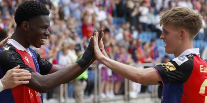 Barry und Kade FC Basel