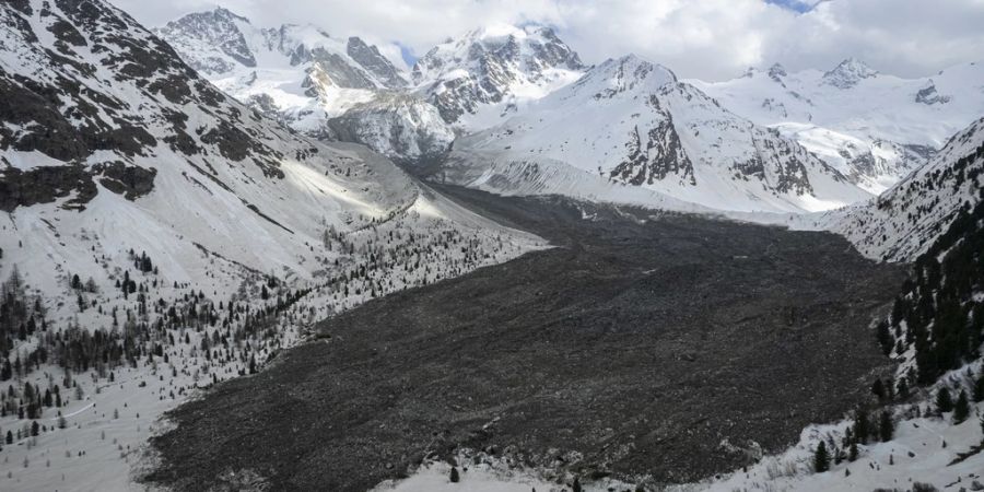 bergsturz engadin verletzte