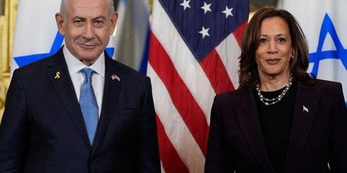 Kamala Harris bekennt sich zu Israel. Kamala Harris