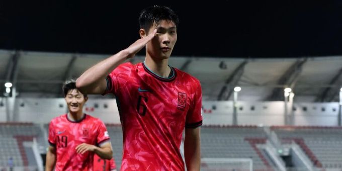 Young-jun Lee im Einsatz für Südkoreas U23. Der Stürmer wechselt zu GC. Young-jun Lee GC