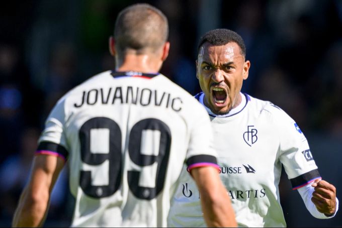 Maurice Malone (rechts) verlässt den FC Basel – wie vor ihm bereits Djordje Jovanovic. FC Basel