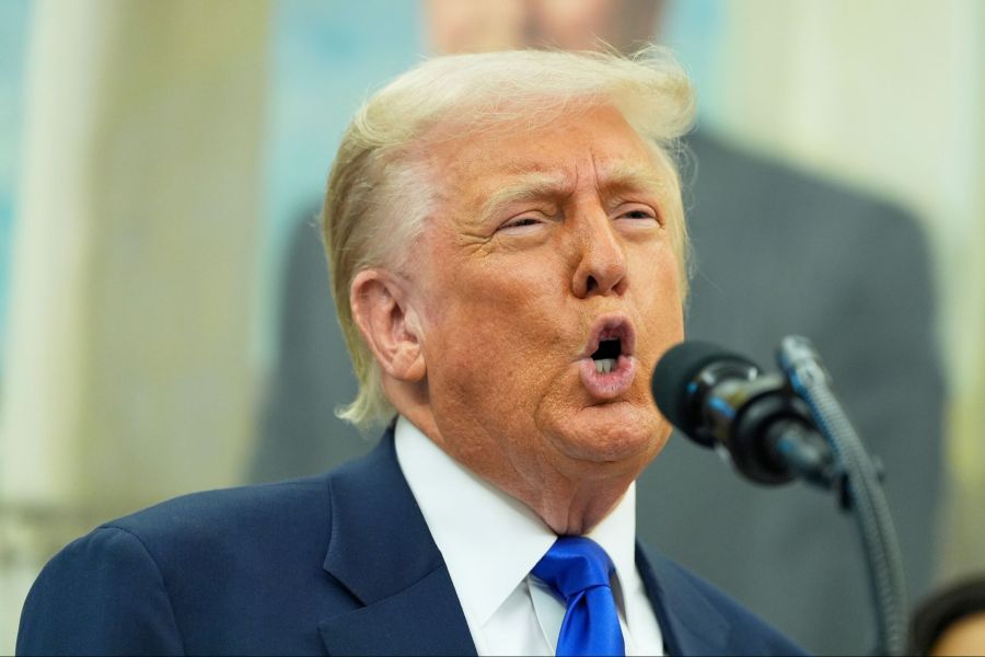 US-Präsident Donald Trump setzt die Ukraine immer wieder unter Druck.