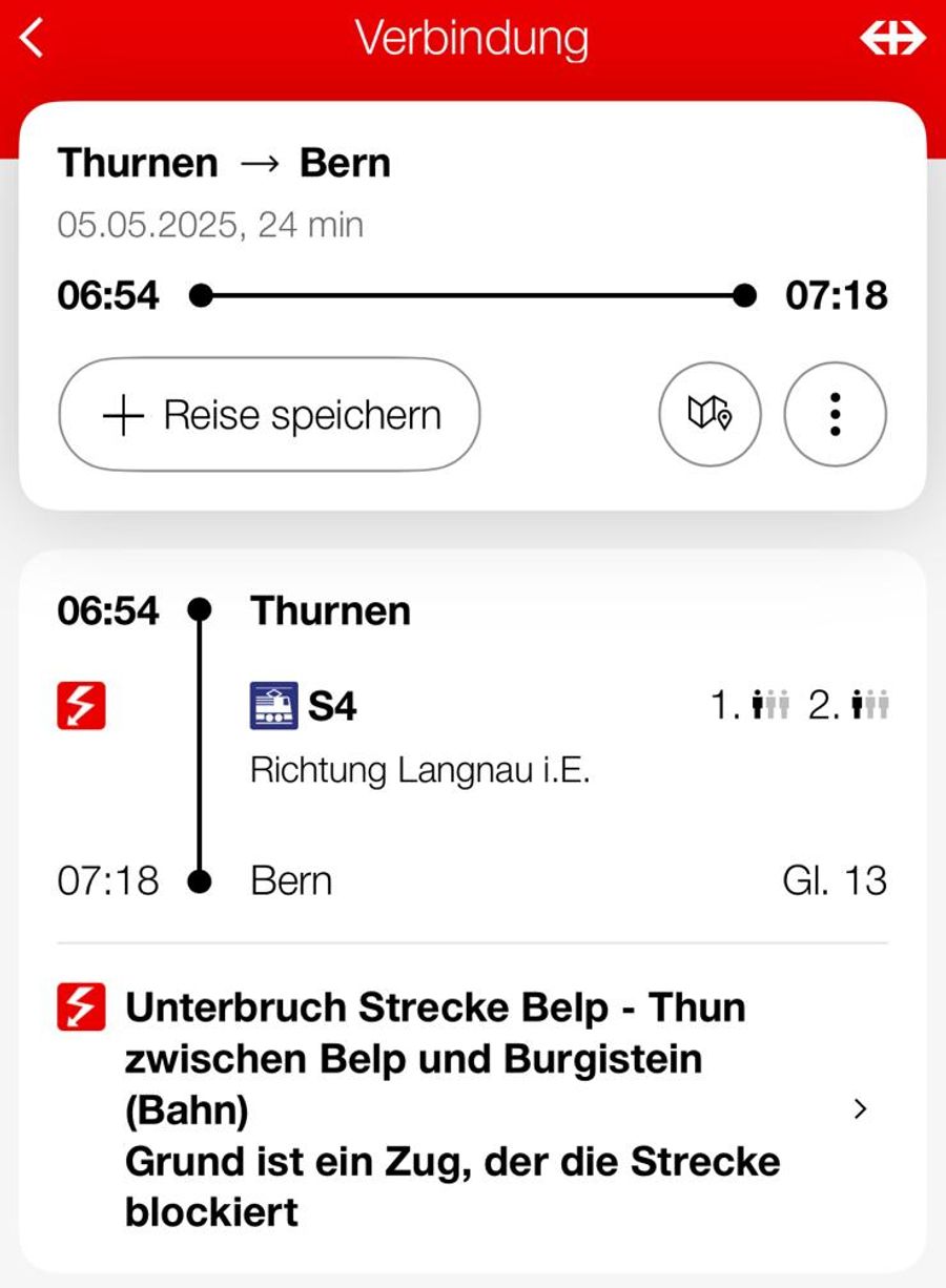 Auch ein Bahnersatzbus fährt nicht.