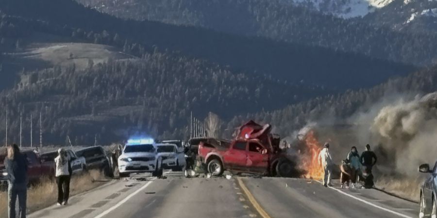Unfall Yellowstone-Nationalparks