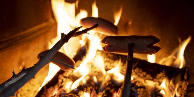 Grillunfall schwer verletzt