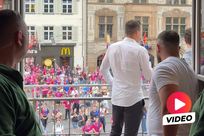 FC Basel Barfüsserplatz Meisterfeier