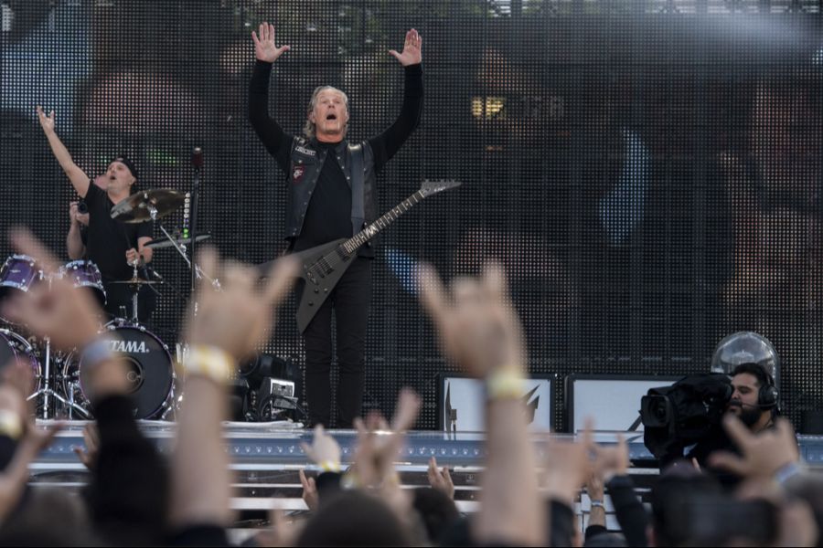 2019 spielten Metallica um Sänger James Hetfield zum bisher letzten Mal im Zürcher Letzigrund.