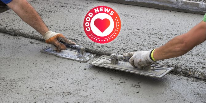 Beton Graphen Haar CO₂