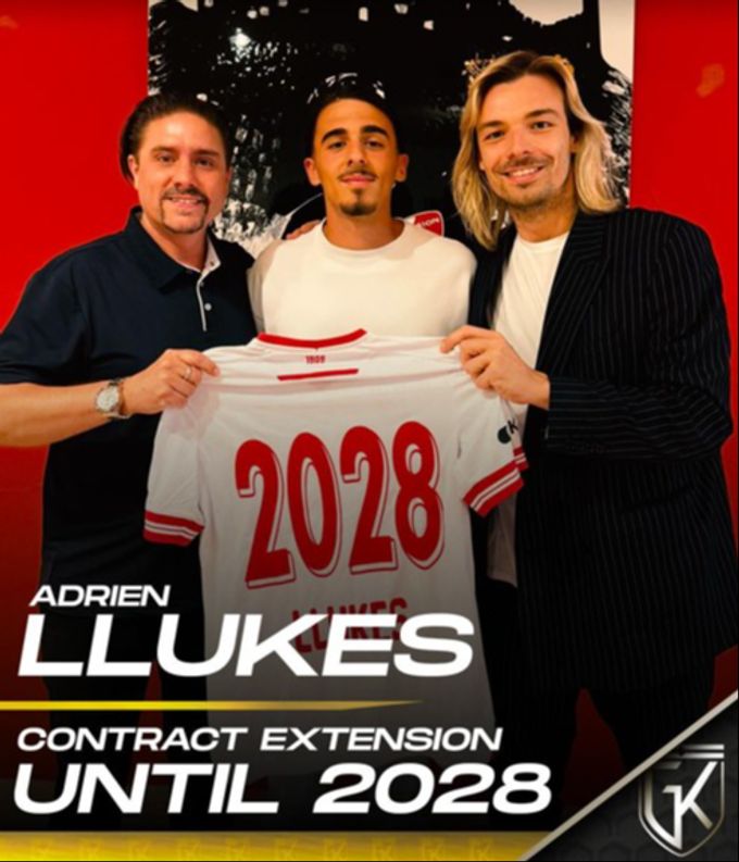 Adrien Llukes unterschreibt beim FC Sion bis 2028. FC Sion