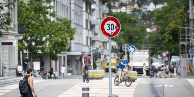 Tempo 30 Zürich Stadt