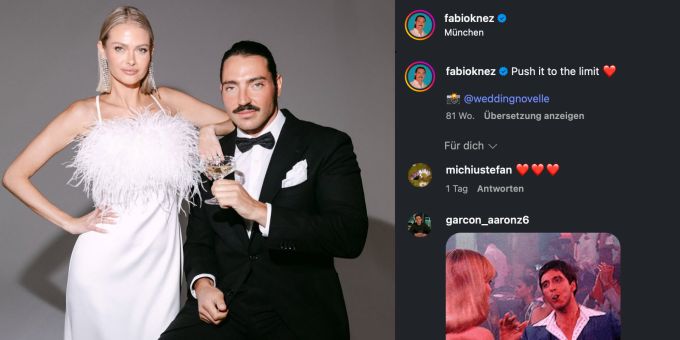 Die Reality-Stars Darya Strelnikova und Fabio Knez leben jetzt in Dubai. dubai fabio knez