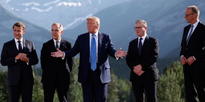 Trump hatte die G7-Bündnispartner mit seinem plötzlichen Abgang überrascht. G7