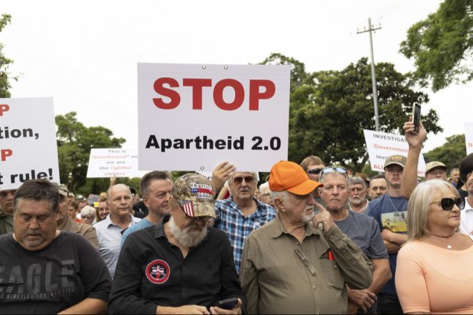 Einige Angehörige der weissen Minderheit in Südafrika empfinden sich als Opfer eines neuen Apartheidsystems. (Archivbild) Flüchtlinge USA