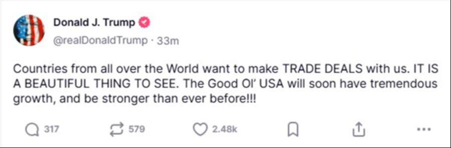 Donald Trump Truth Social