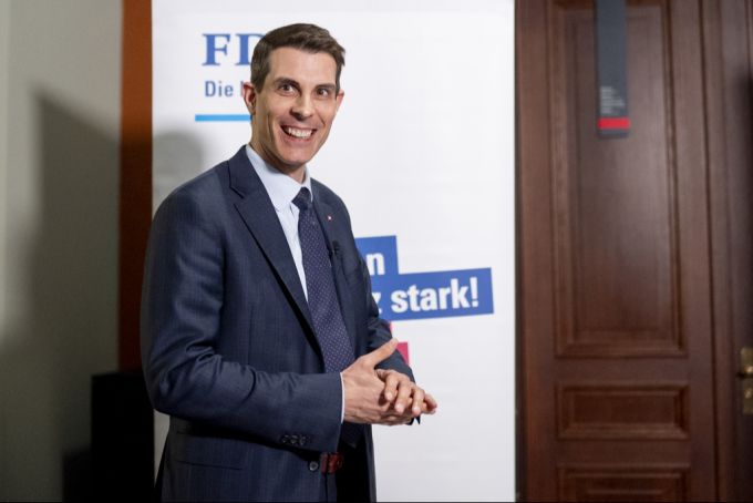 Thierry Burkart will im Oktober das Amt als Präsident der FDP abgeben. FDP Thierry Burkart.