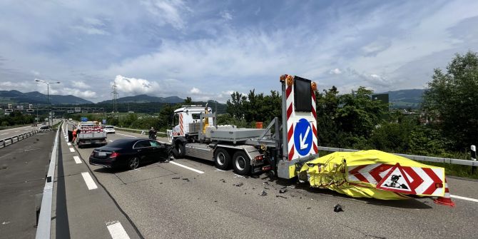 Unfall auf A15