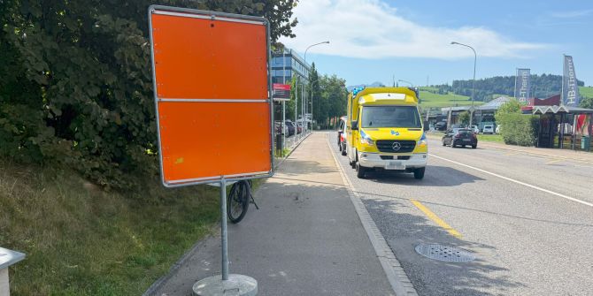 St. Gallen Unfall