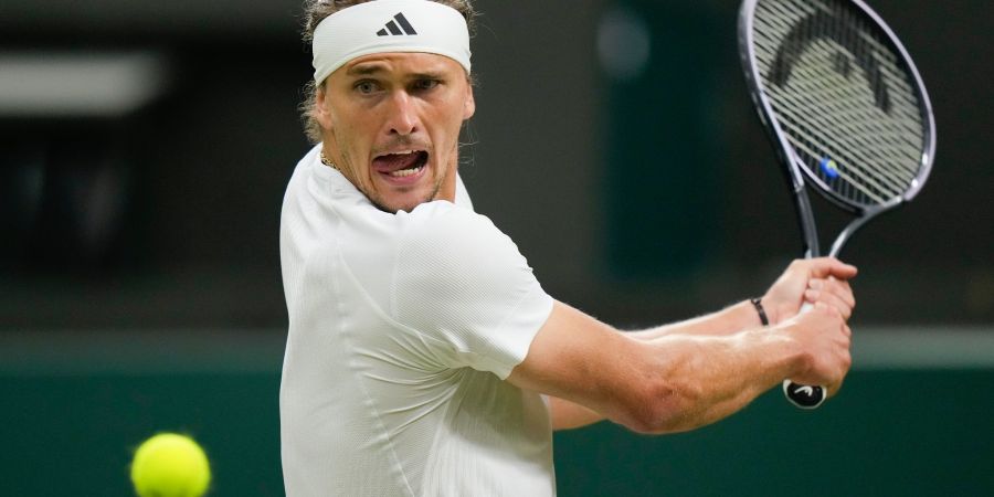 Alexander Zverev ist in Wimbledon an Position drei gesetzt.